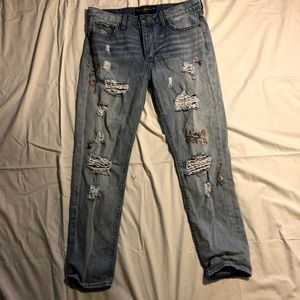 Lucky Brand Embroidered Jeans